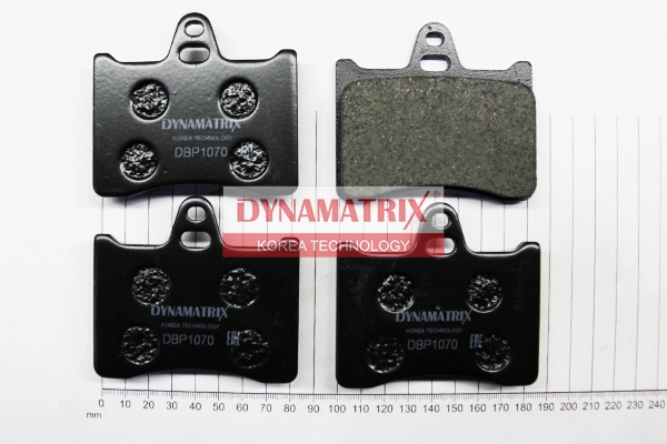 К-кт колодок для диск.тормозов DYNAMATRIX-KOREA DBP1070