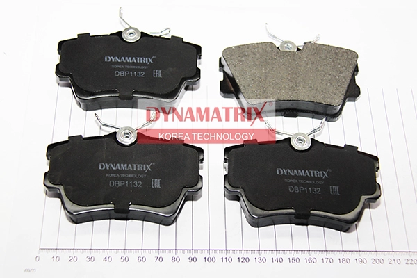 К-кт колодок для диск.тормозов DYNAMATRIX-KOREA DBP1132
