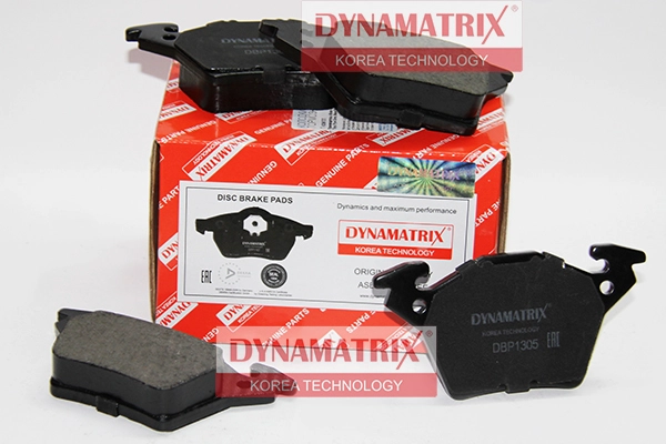 К-кт колодок для диск.тормозов DYNAMATRIX-KOREA DBP1305