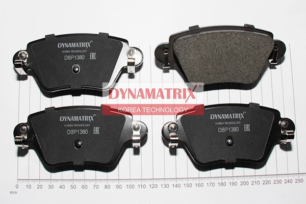 К-кт колодок для диск.тормозов DYNAMATRIX-KOREA DBP1380