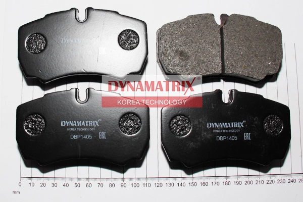 К-кт колодок для диск.тормозов DYNAMATRIX-KOREA DBP1405