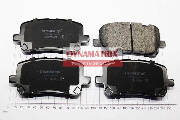 К-кт колодок для диск.тормозов DYNAMATRIX-KOREA DBP1529