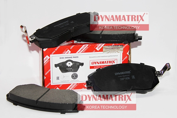 Комплект тормозных колодок DYNAMATRIX-KOREA DBP1639