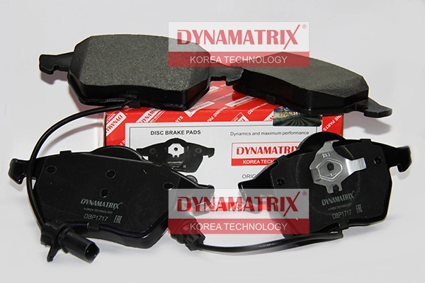 Комплект тормозных колодок DYNAMATRIX-KOREA DBP1717