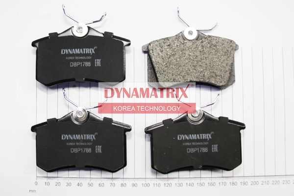 Комплект тормозных колодок DYNAMATRIX-KOREA DBP1788