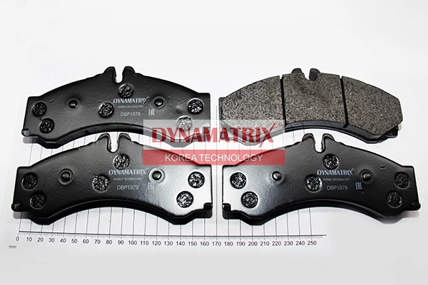 К-кт колодок для диск.тормозов DYNAMATRIX-KOREA DBP1879