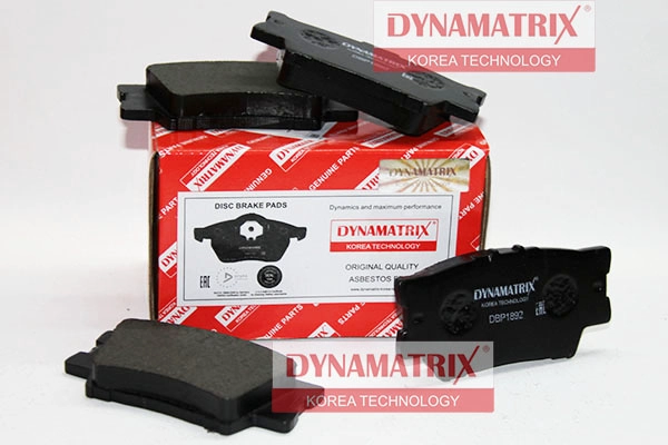К-кт колодок для диск.тормозов DYNAMATRIX-KOREA DBP1892