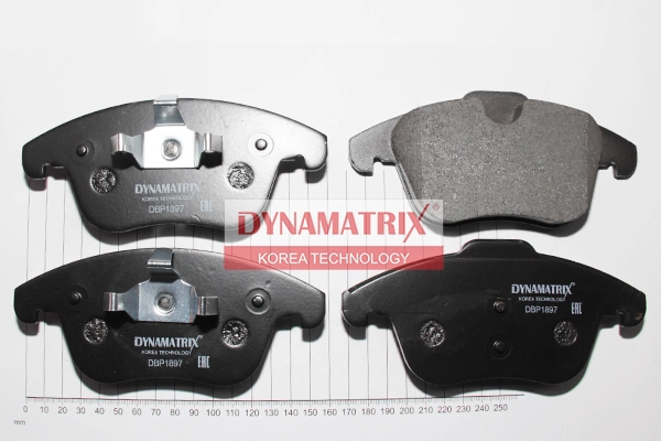 Комплект тормозных колодок DYNAMATRIX-KOREA DBP1897