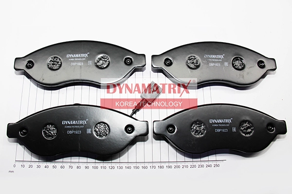 К-кт колодок для диск.тормозов DYNAMATRIX-KOREA DBP1923