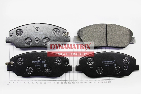К-кт колодок для диск.тормозов DYNAMATRIX-KOREA DBP4111