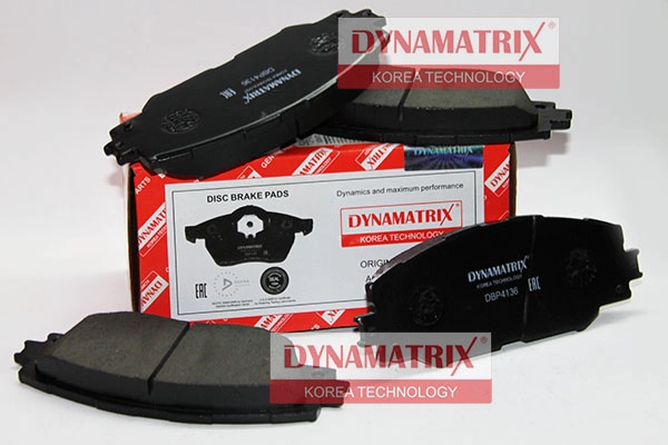 К-кт колодок для диск.тормозов DYNAMATRIX-KOREA DBP4136