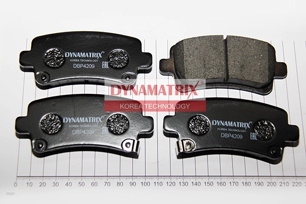 К-кт колодок для диск.тормозов DYNAMATRIX-KOREA DBP4209