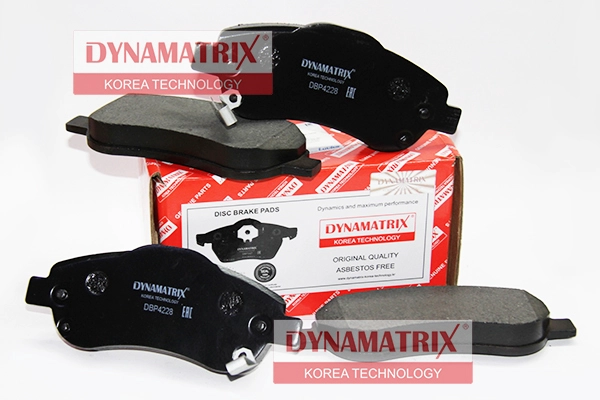 Колодки тормозные дисковые DYNAMATRIX-KOREA DBP4228