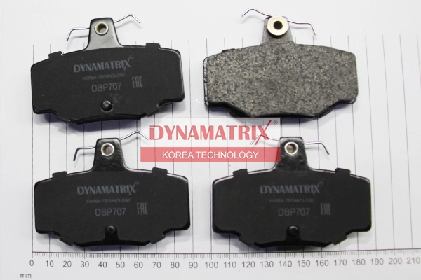 К-кт колодок для диск.тормозов DYNAMATRIX-KOREA DBP707