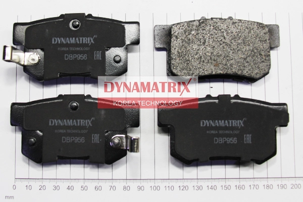 Комплект тормозных колодок DYNAMATRIX-KOREA DBP956