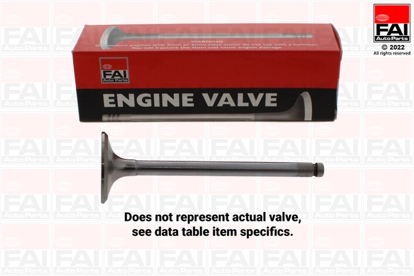 Клапан впускной FAI AUTOPARTS IV531005