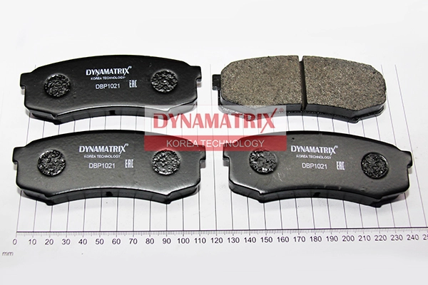 К-кт колодок для диск.тормозов DYNAMATRIX-KOREA DBP1021