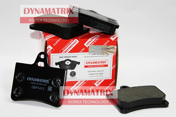 К-кт колодок для диск.тормозов DYNAMATRIX-KOREA DBP1413