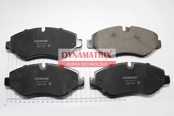 Колодки тормозные дисковые DYNAMATRIX-KOREA DBP1778