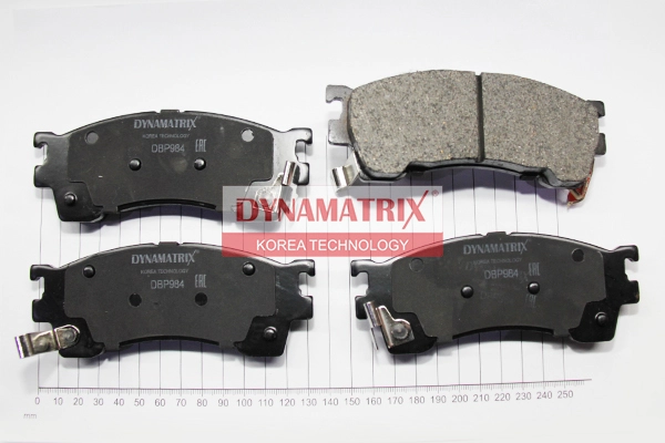 К-кт колодок для диск.тормозов DYNAMATRIX-KOREA DBP984