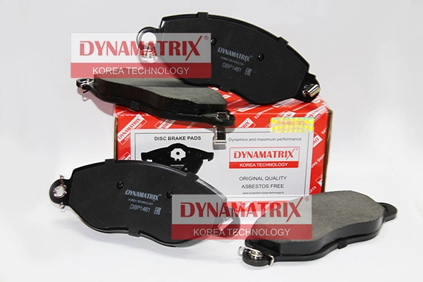 К-кт колодок для диск.тормозов DYNAMATRIX-KOREA DBP1461