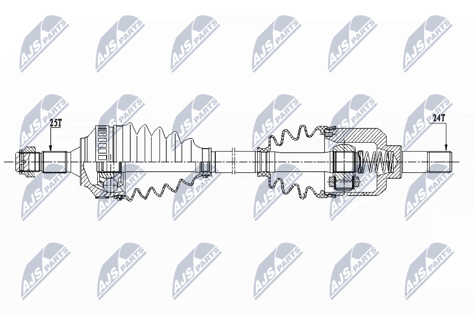 Citroen berlingo 96-05 peugeot partner 96-05 citroen xsara/zx /lewa/ NTY NPW-CT-075