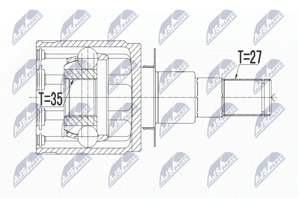Деталь NTY NPW-NS-052
