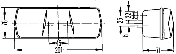 Фонарь задний HELLA/BEHR/PAGID 2SD001680-281