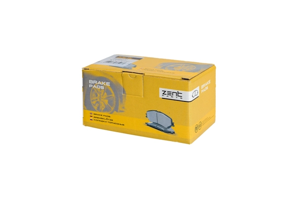 Колодки дисковые задние ZENTPARTS Z07340