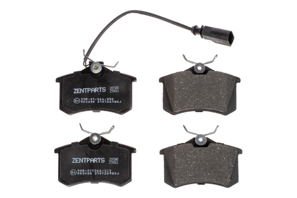 Колодки дисковые задние ZENTPARTS Z07345