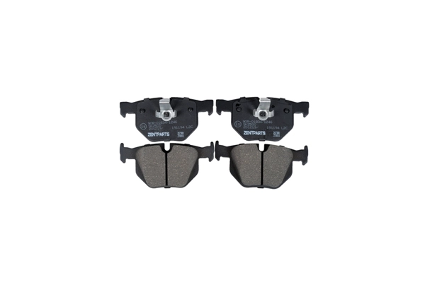 Колодки дисковые задние ZENTPARTS Z07380