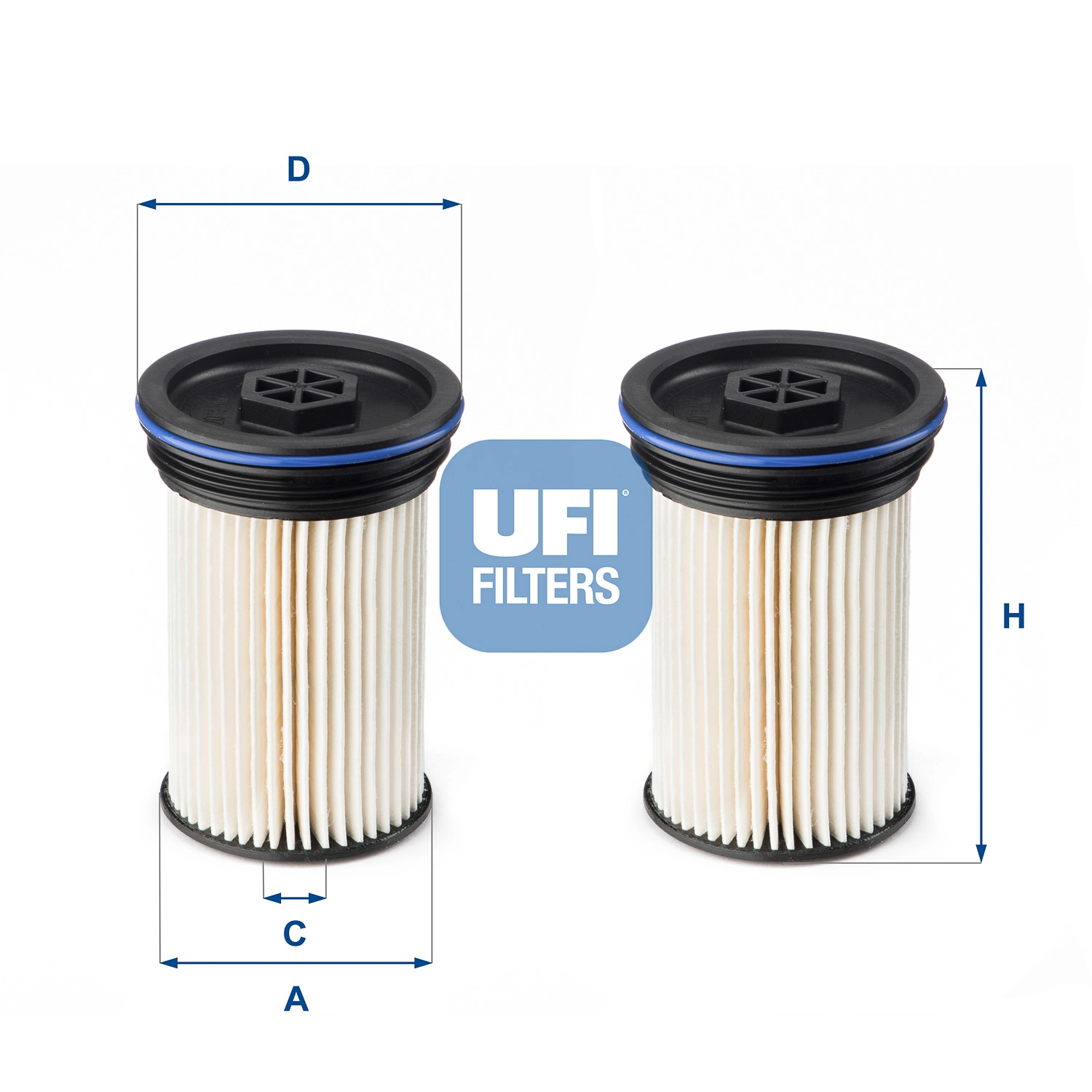 Фильтр топливный UFI 26.071.00