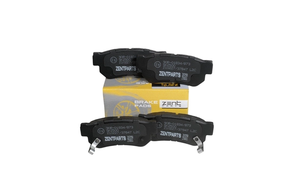 Z07258 колодки дисковые задние ZENTPARTS Z07258