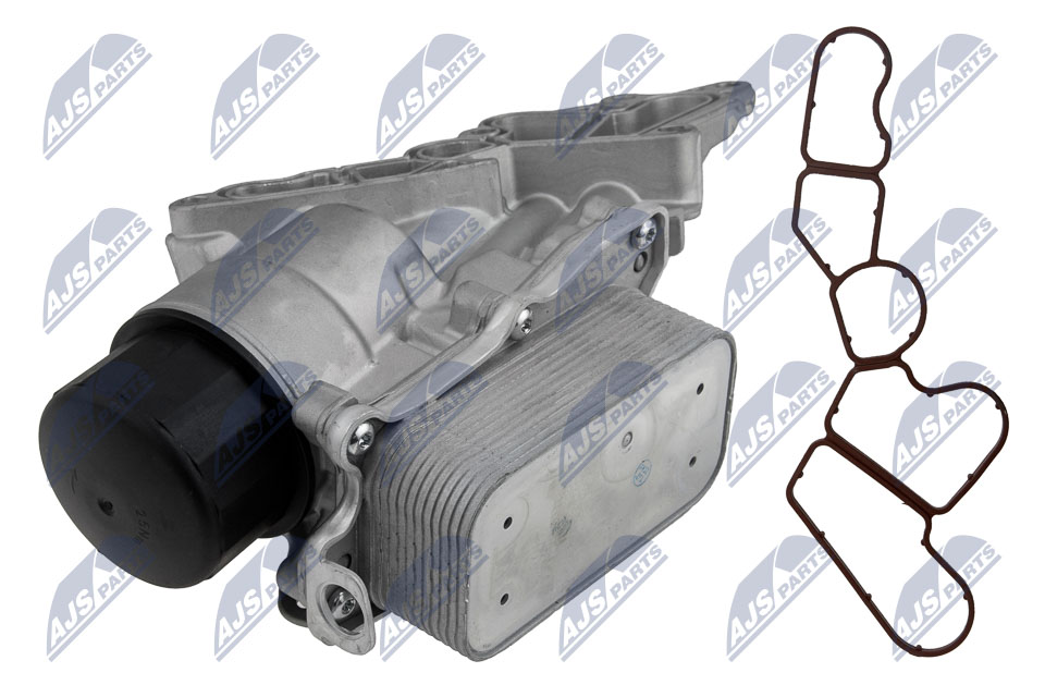 Радиатор масляный with filter mercedes c w203 c230/c280/c350 2005-c w204 c230/c280/c300/c350 2007- NTY CCL-ME-005A