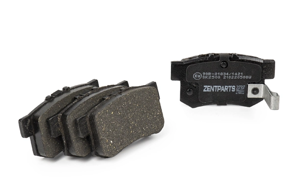Z07307 колодки дисковые задние ZENTPARTS Z07307