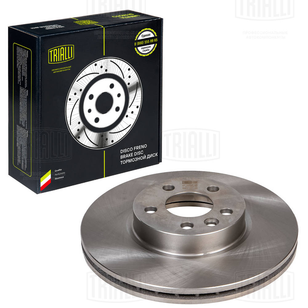 Диск тормозной TRIALLI DF 185106