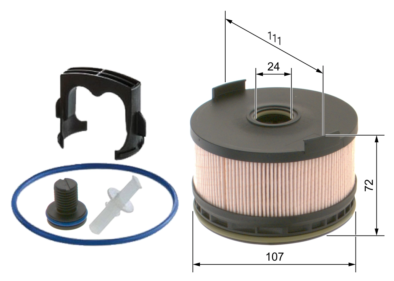 F026402262 фильтр топливный BOSCH F 026 402 262