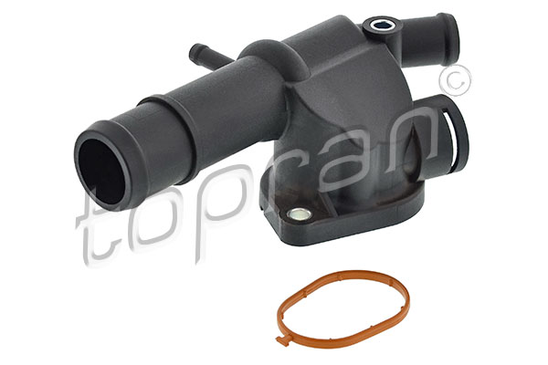 Разъем системы охлаждения audi a3 tt seat altea altea xl leon skoda HANS PRIES/TOPRAN 116534