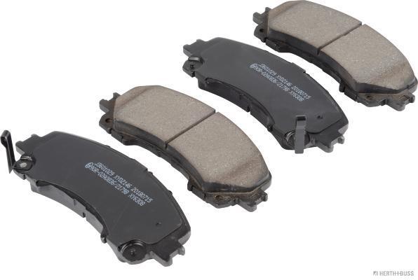Колодки тормозные дисковые комплект HERTH+BUSS JAKOPARTS J3601029