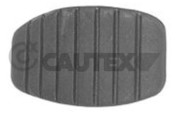 Накладка на педаль dacia dokker 1.6 12- CAUTEX 751118