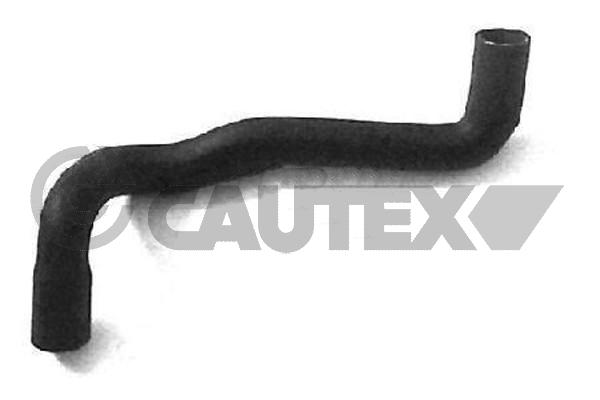 Патрубок радиатора CAUTEX 016047