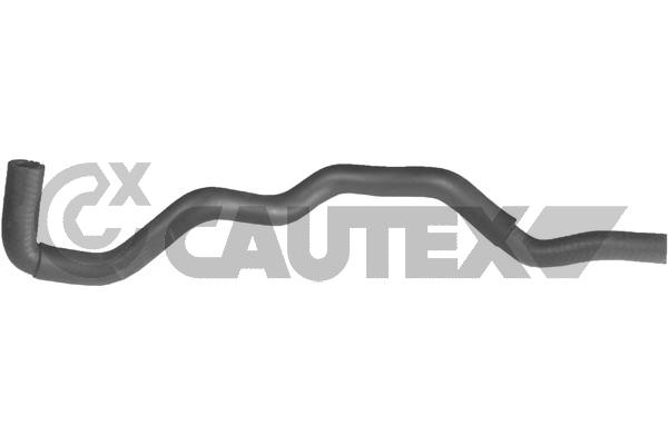 Патрубок радиатора (печки) CAUTEX 036363