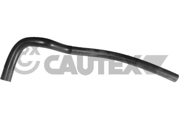 Патрубок радиатора CAUTEX 026130