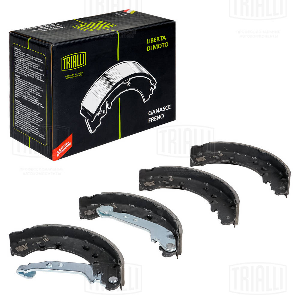Gf 4566 колодки тормозные барабанные 203x40 TRIALLI GF 4566