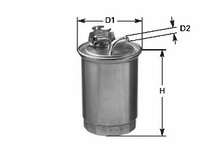 Топливный фильтр CLEAN FILTERS DN1932