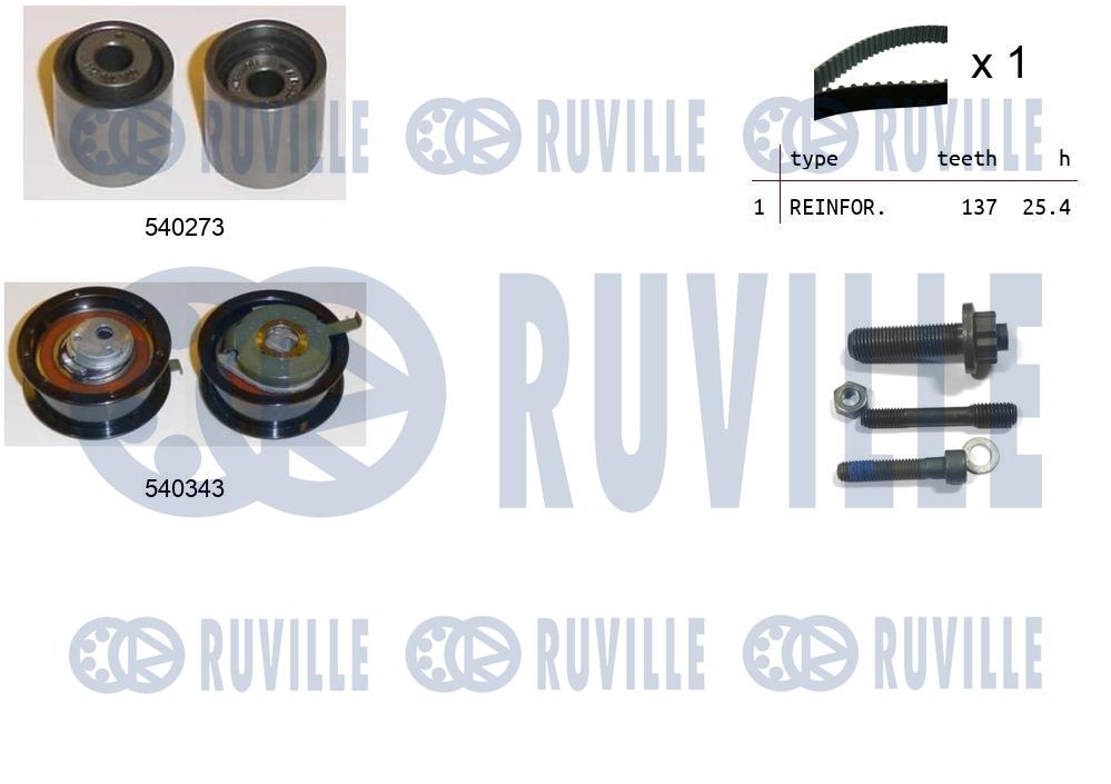 Ремкомплект привода грм RUVILLE 550017