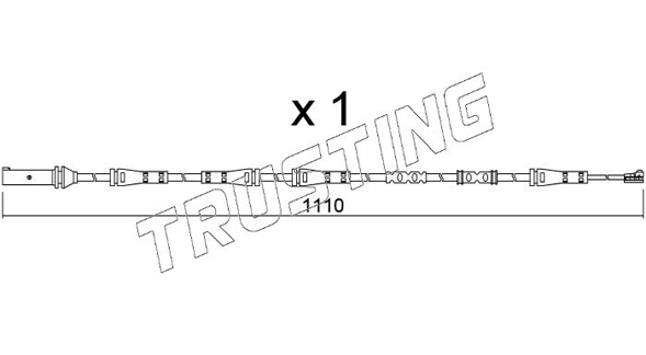Датчик износа тормозных колодок TRUSTING SU.368