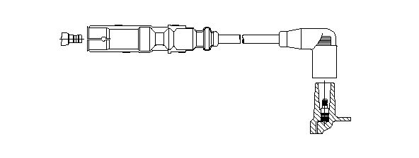 Провод зажигания BREMI 162/45