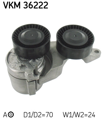 Ролик натяжителя ручейкового ремня SKF VKM36222