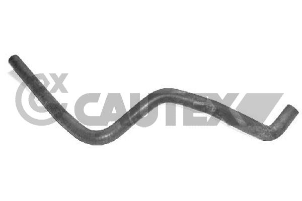 Патрубок радиатора CAUTEX 026526
